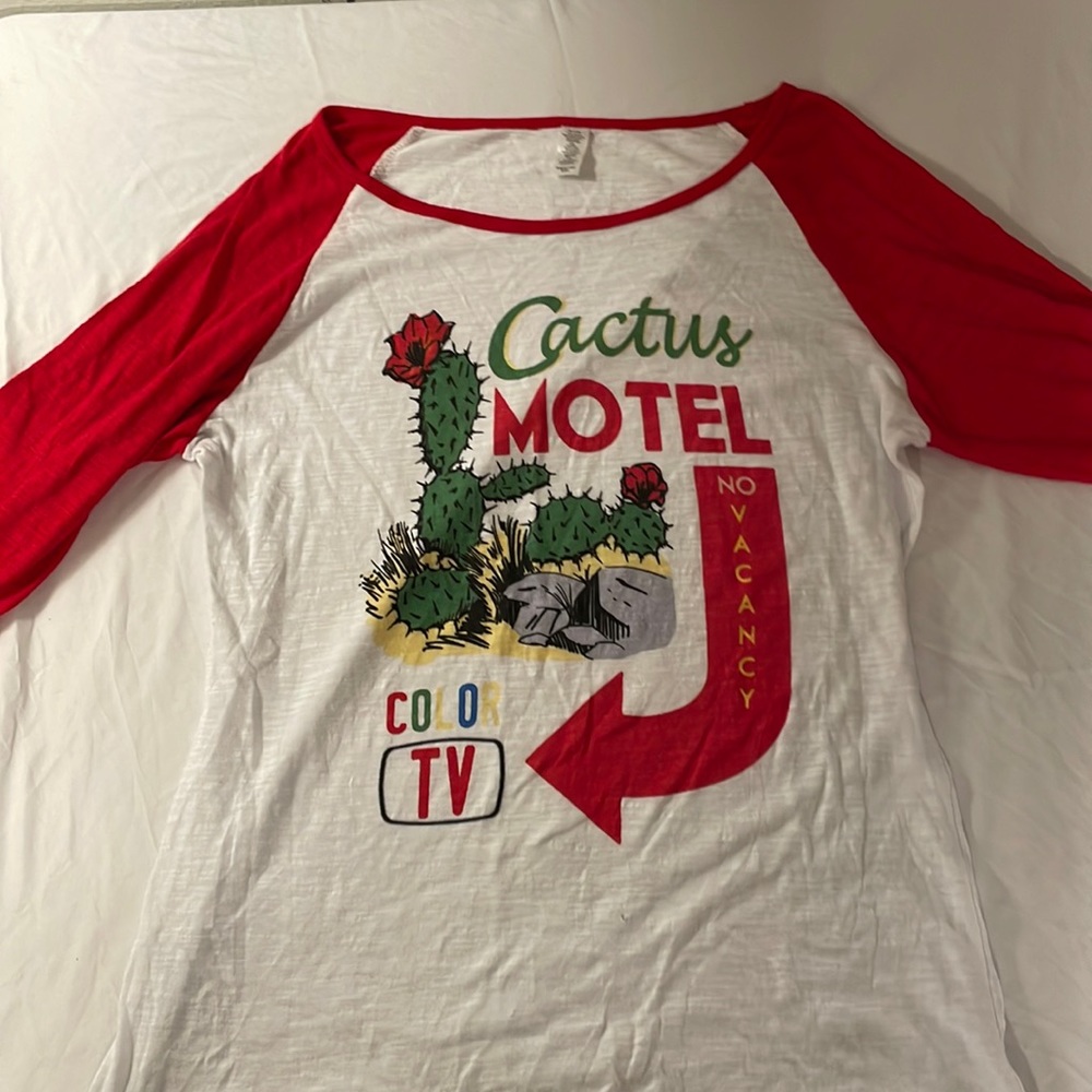 Retro style baseball tee